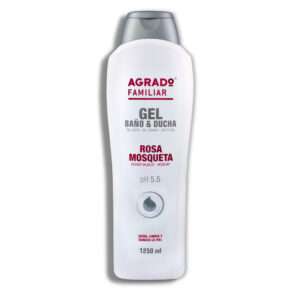 Agrado gel baño ducha rosa mosqueta 1250