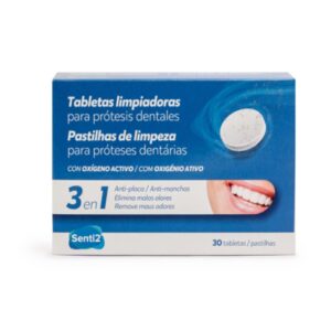 SENTI2 TABLETAS LIMPIADORAS PROTESIS DEN