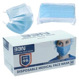 Fiel hogar mascarilla medica pack 50 ud.