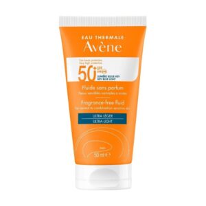 Avene fluido  spf50+ 50ml sin perfume