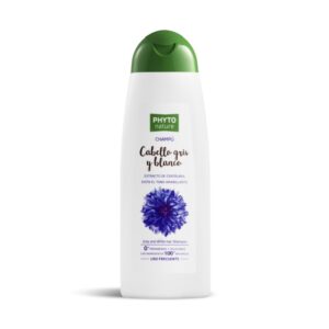 Phyto nature champu gris blanco 400ml - Imagen 1
