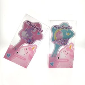 MARTINELIA GLITTERY HAIR BRUSH UNICORN