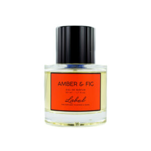 Label amber&fig 50 ml