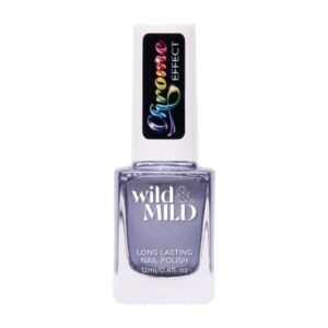 Wild&mild attraction chrome effect nail