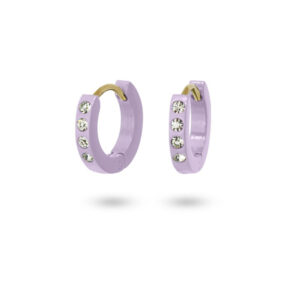 Anartxy earring little aros 4 stones rs - Imagen 1