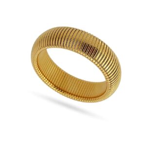 ANARTXY BRACELET WIDE ELASTIC ALL STEEL