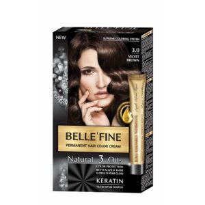 Bellefine tinte 3.0 castaño aterciopelad - Imagen 1