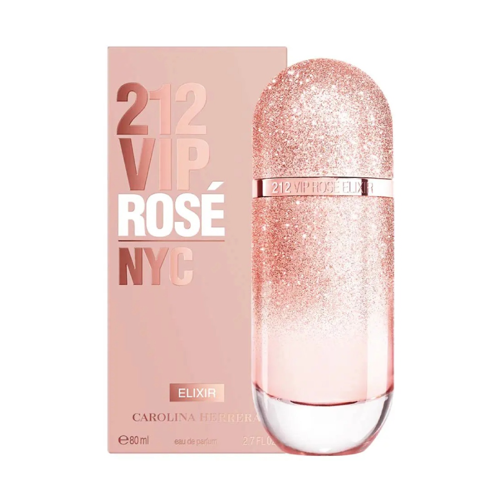 212 c.herrera vip rose elixir edp 80