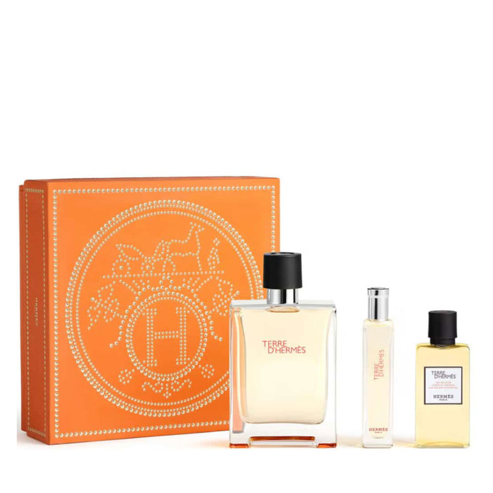 TERRE D'HERMES EDT 100ML+ EDT 15+SG 40ML