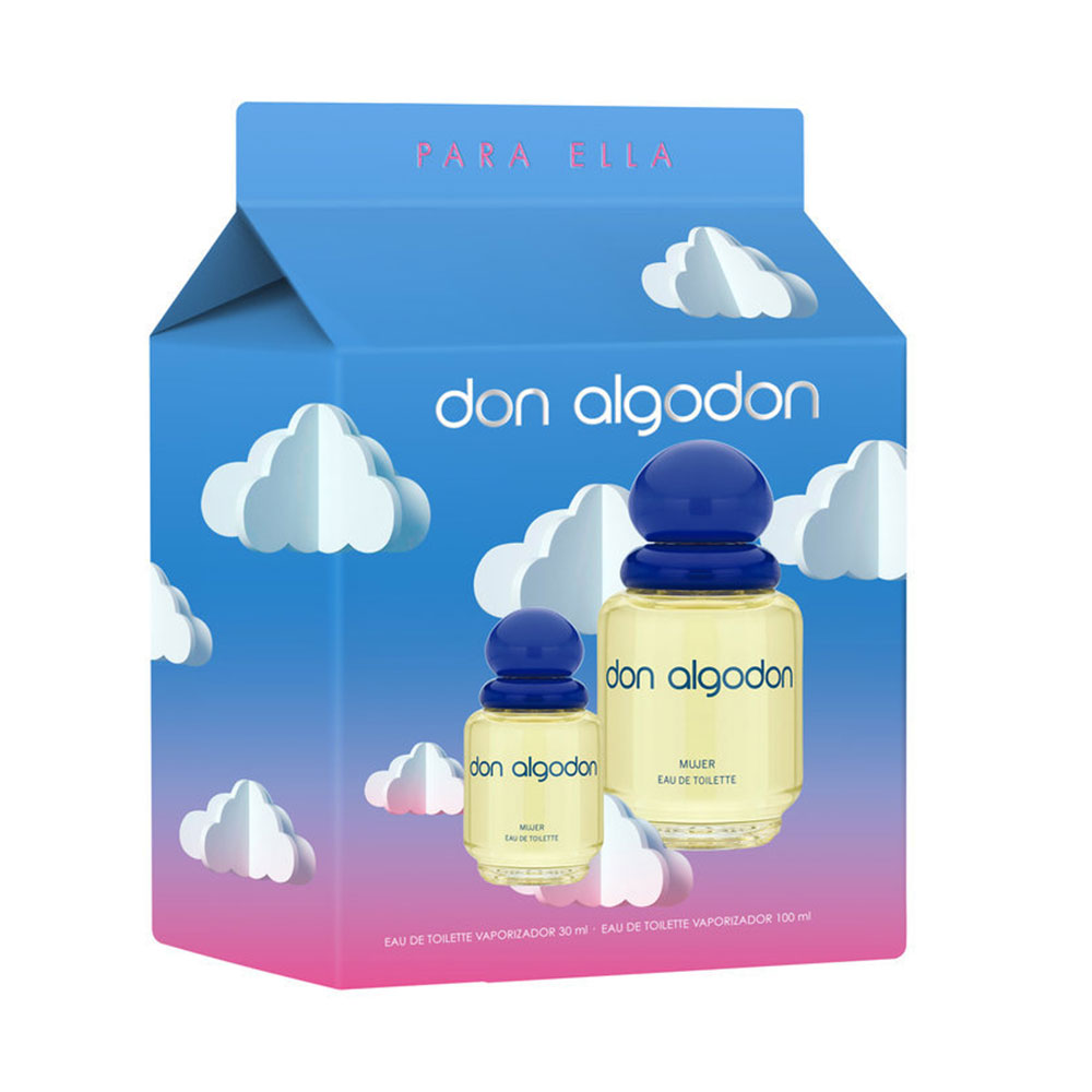 Don algodon set brick mujer 100 edt+30