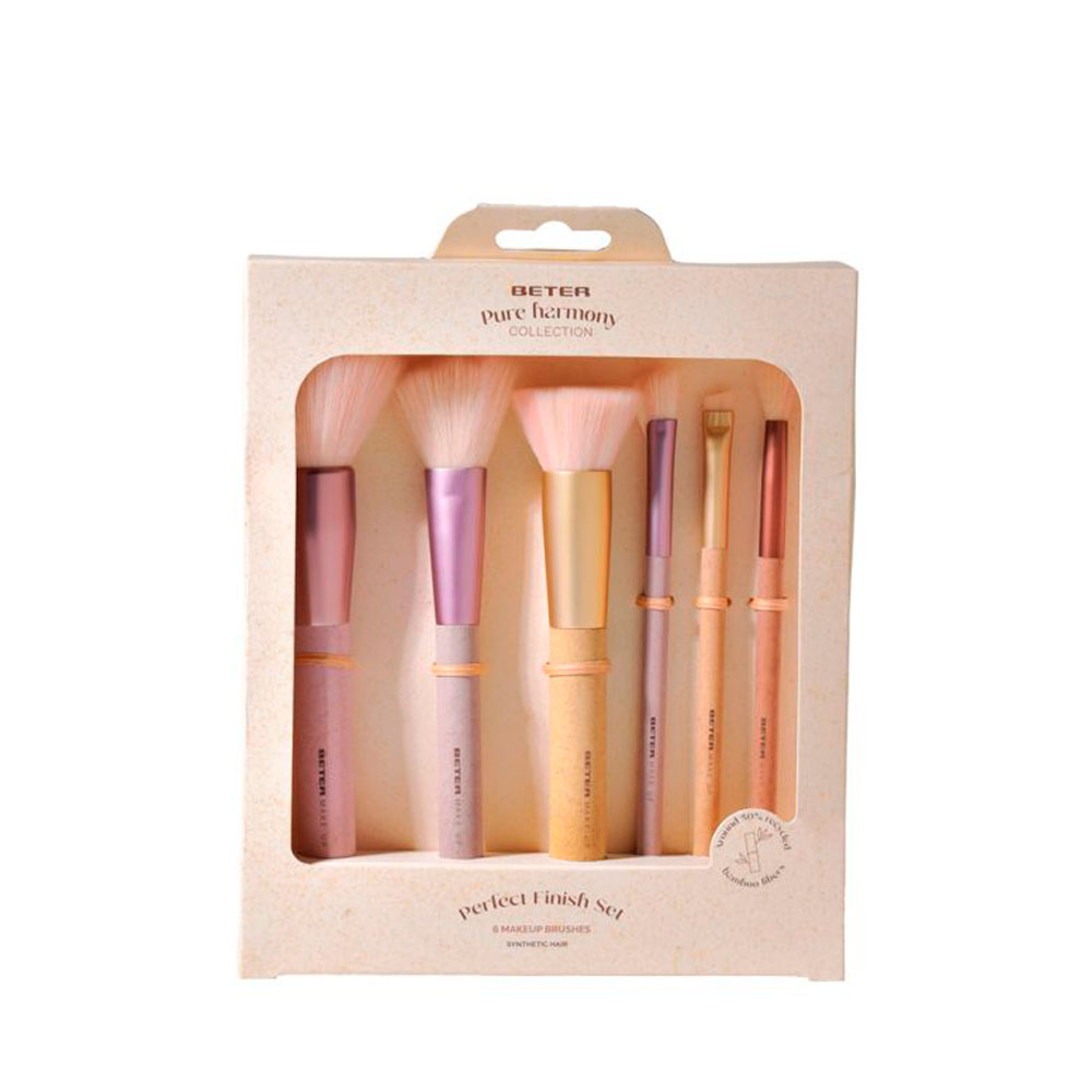Beter kit 6 brochas maquillaje pure harm