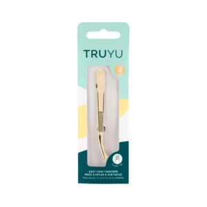 Truyu pinza punta biselada punta dorada - Imagen 1