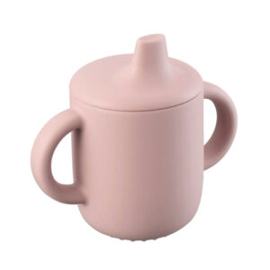 I'm cute silicone sippy cup rose