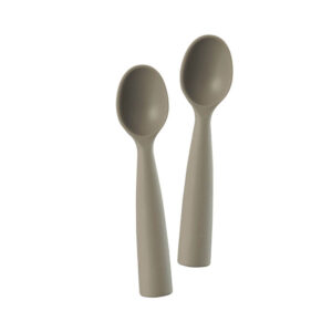 I'm cute silicone spoon set 2 taupe