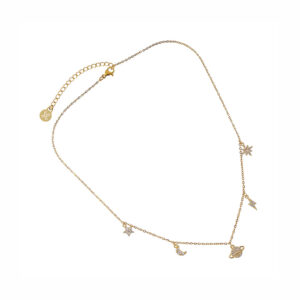 Anartxy charmy col.multi dots necklace