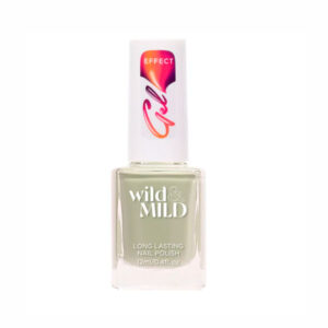 Wild&mild pale pistacho gel effect nail
