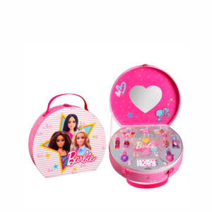 AIR-VAL BARBIE MALETIN REDONDO MAQUILLAJ