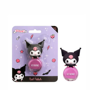 Air-val kuromi laca uñas tapon 3d lila
