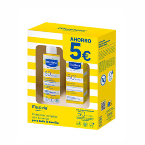 MUSTELA PACK SOLAR SPF50 200+CR.SPF50 40